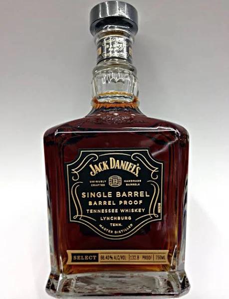 Jack Daniels Single Barrel Select Barrel Proof 64.40% Tennessee Whiskey 750ml