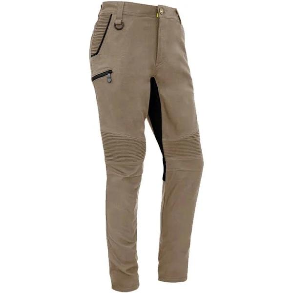 Syzmik Mens Streetworx Stretch Pant Non-Cuffed (ZP320) 82 / Khaki