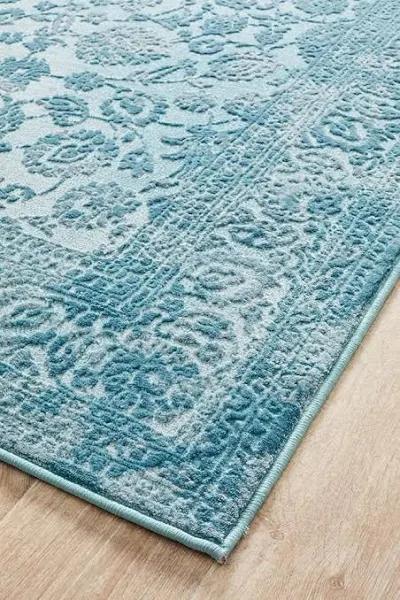 Luxuriance Marion Blue Rug, 300X80CM