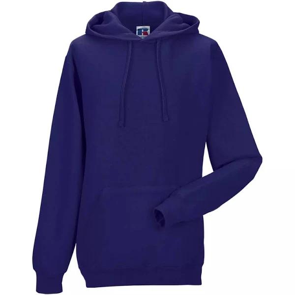 Russell Collection 575M Hoodie Purple - Size: XS Colour: Purple, Size: