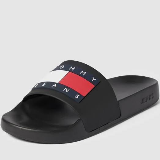 Tommy Hilfiger Jeans Women Slippers Black / 41