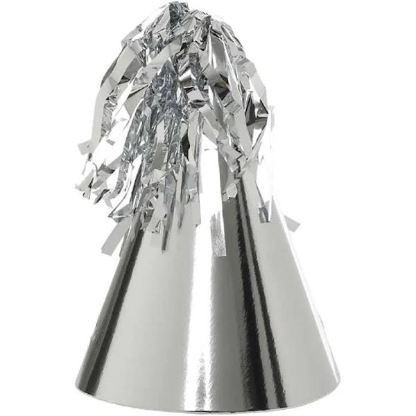 Party Hats Metallic Silver