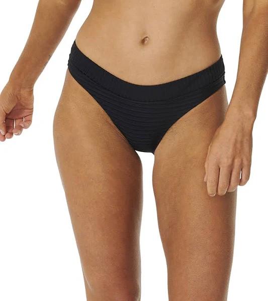 Rip Curl Premium Surf Full Bikini Bottom Black XL Woman