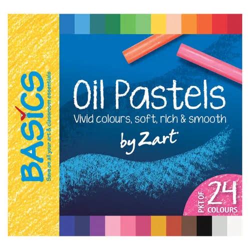 Basics - Oil Pastels: Large (Pack of 24)