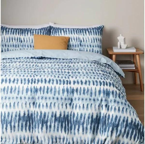 Target Wylder Tie-Dye Quilt Cover Set - Blue - King Bed - AfterPay & zipPay Available