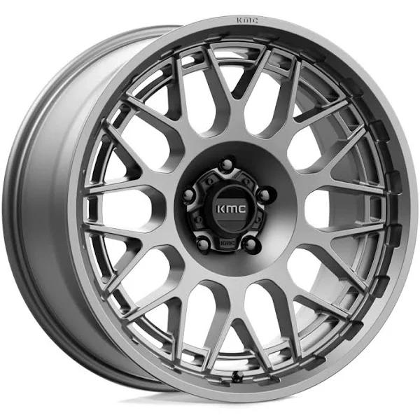 KMC KM722 Technic 20x9 5x150 +18 Offset Grey Wheel