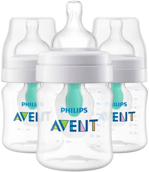 Philips Avent Anti-Colic Bottle with Airfree Vent - 4oz/3pk