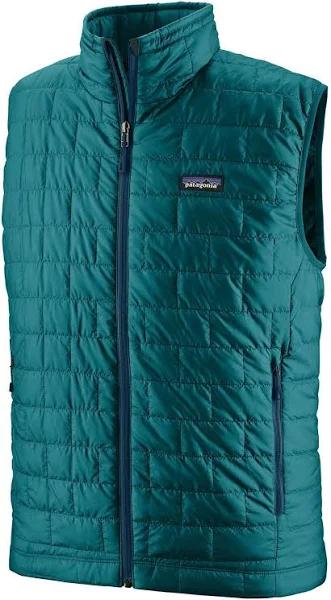 Patagonia Men's Nano Puff Vest in Belay Blue, Size XL | End Clothing