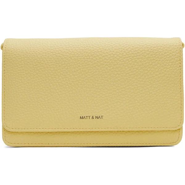 Matt & Nat Bee Crossbody Bag - Purity Collection - Women's OS Daffodil