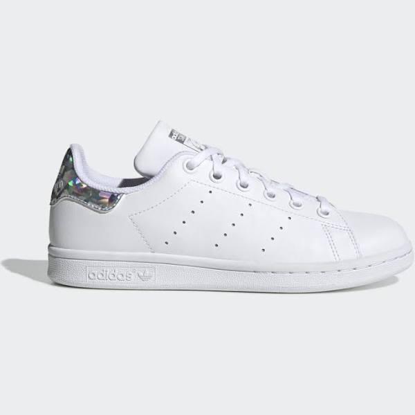 Adidas Stan Smith Shoes White / Black 7 - Kids Lifestyle Trainers