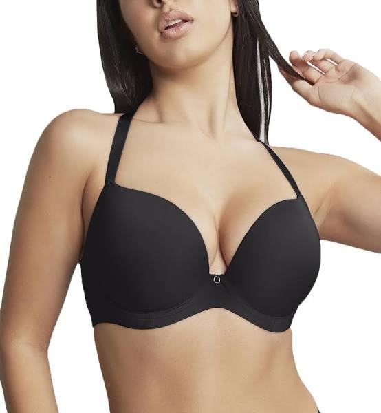 Panache Faith Moulded Plunge Bra - Noir - 8E Noir