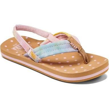 Reef Little Ahi Girls Flip Flops - Watercolor