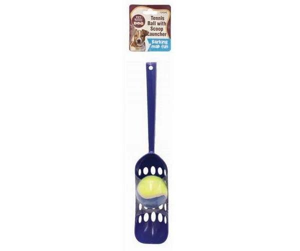 Tennis Ball With Scoop Launcher, Asst CLRS