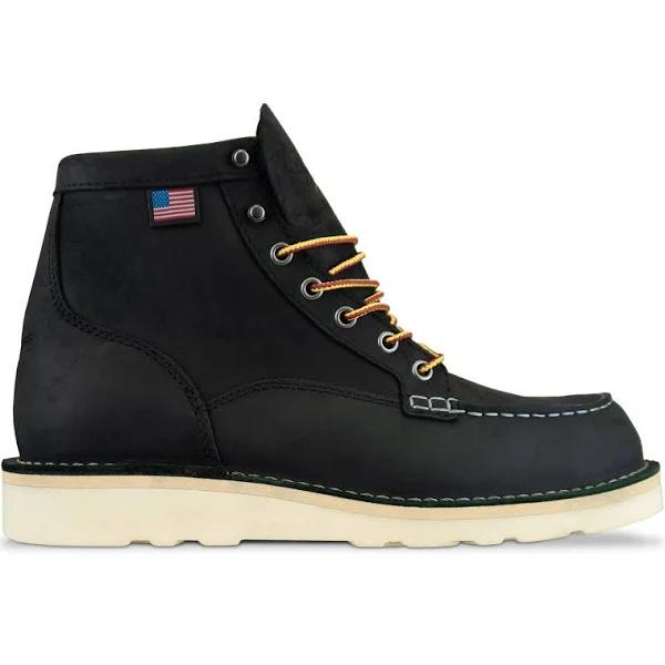 Danner Bull Run 6" Moc Toe Boot - Black UK 10