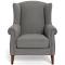 Classic Wing Fabric Armchair Charcoal by Freedom