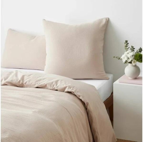 Target Saxon Muslin Overdyed Pillowcase - AfterPay & zipPay Available