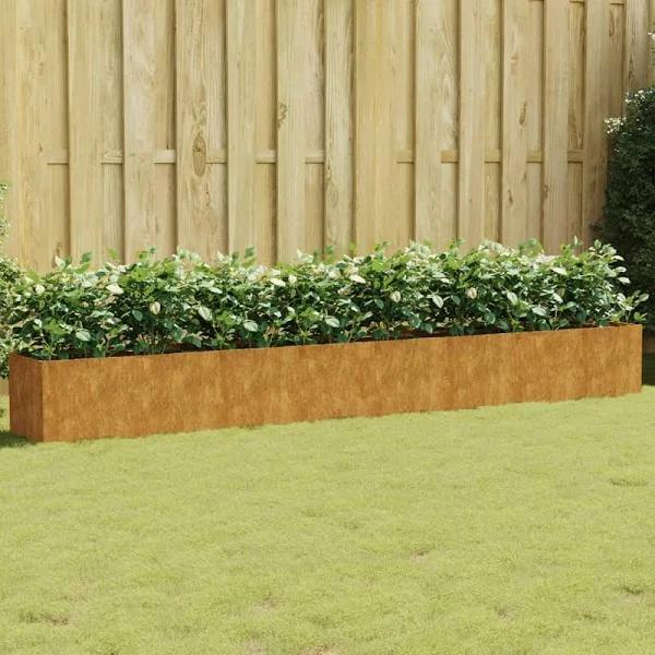 Garden Raised Bed 360x40x40 cm Corten Steel vidaXL