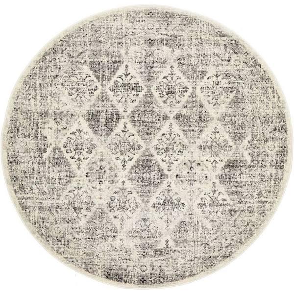 Century 999 Grey Round Rug 150 x 150cm