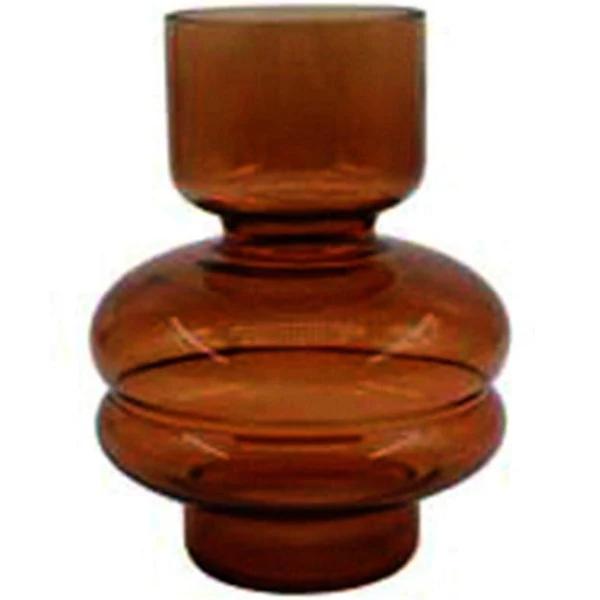 ACP-BIGUL Glass Flower Vase 16 x 12 x 12 cm