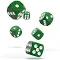 Oakie DOAKIE Dice D6 16 mm Solid - Green (12)