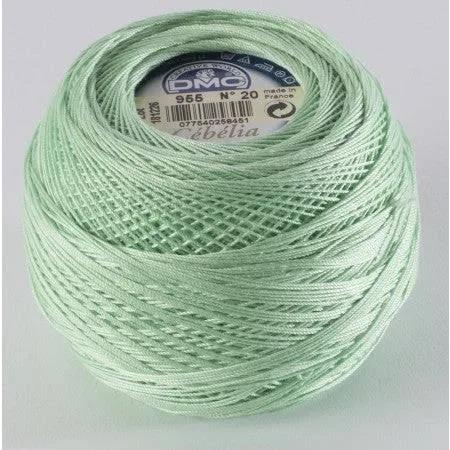 DMC Cebelia Crochet Cotton Size 30 563 Yards Nile Green 167Ga 30 955