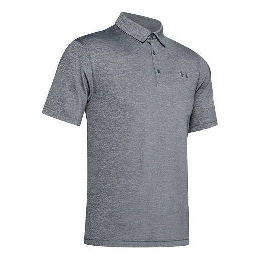 Under Armour Mens UA Playoff 3.0 Stripe Golf Polo Grey M