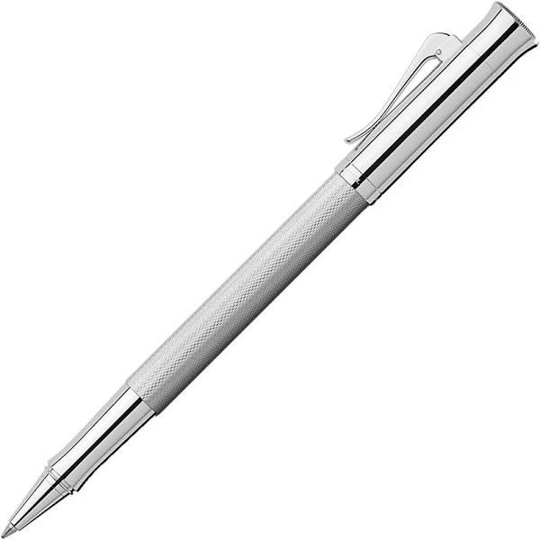 Graf Von Faber-Castell - Guilloche Rhodium Rollerball Pen