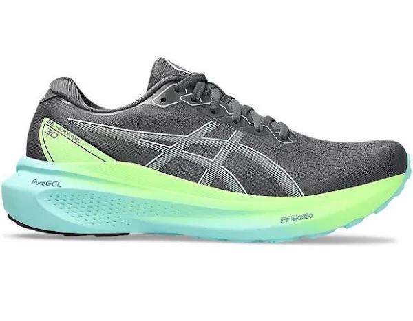 ASICS Men's Gel-Kayano 30 (2E Wide) - Running Shoes - Carrier Grey/Illuminate Mint 16