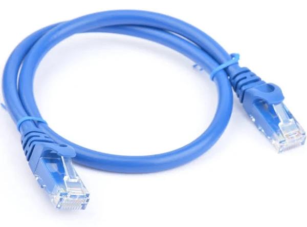 8Ware Cat6a UTP Ethernet Cable 0.5m (50cm) Snagless Blue