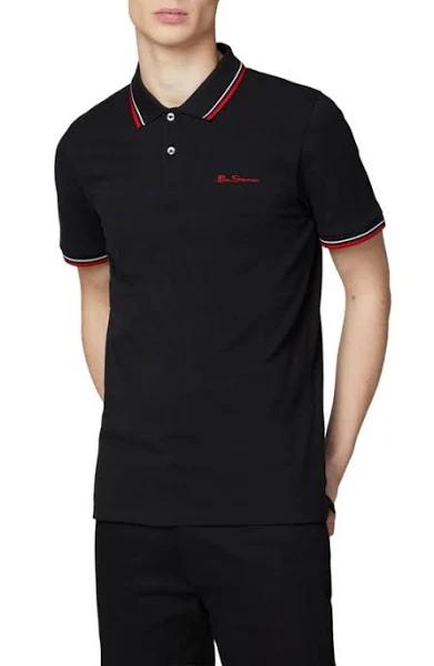 Ben Sherman Polo Shirts Black