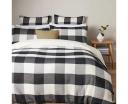 Ottis Gingham Check Quilt Cover Set