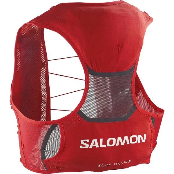 Salomon S/Lab Pulsar 3 Set Vest Pack (Unisex) Fiery Red/Black / M