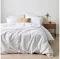 Target Greer Seersucker Quilt Cover Set | White | Size Super King Bed