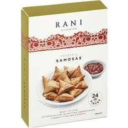 Rani Superior Cocktail Samosas 24 Pieces 216g