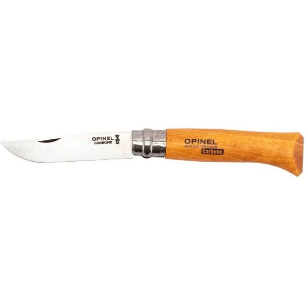 Opinel N°08 254008 Pocket Knife Wood, Chrome