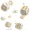 Oakie DOAKIE Dice D6 16 mm Marble - White (12)