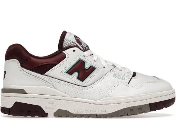 New Balance 550 Burgundy Cyan