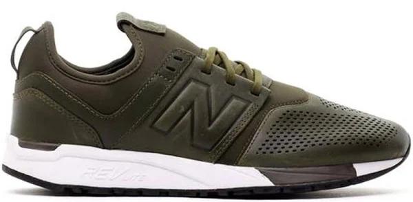 New Balance 247 Leather Olive