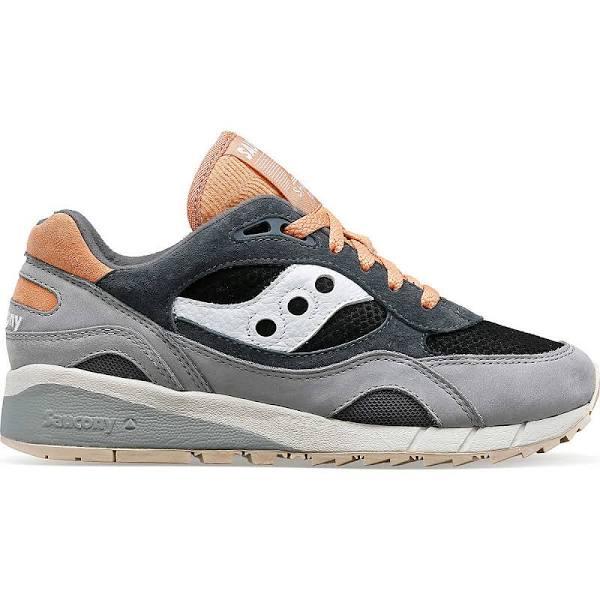 Saucony Shadow 6000 Grey/Black Shoes - Size 5 - Grey/Black