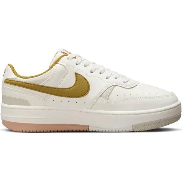 Nike Gamma Force Womens Casual Shoes White/Gold US 11