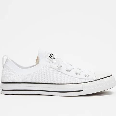 Converse | Womens Chuck Taylor All Star Shoreline Knit Slip-On (White/Black) 11