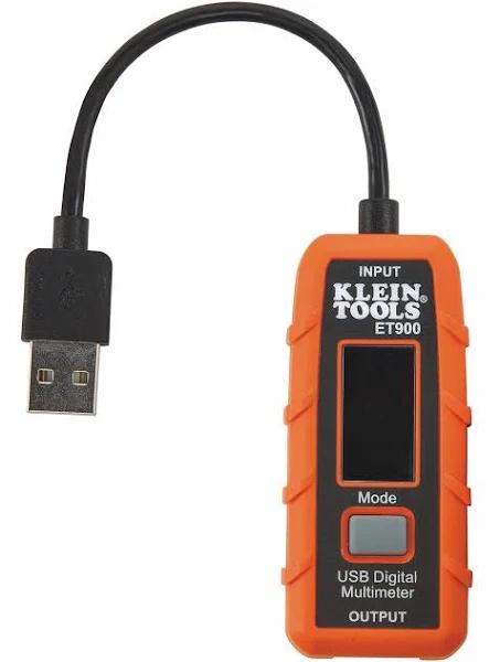 Klein Tools ET900 - USB Digital Meter, USB-A (Type A)