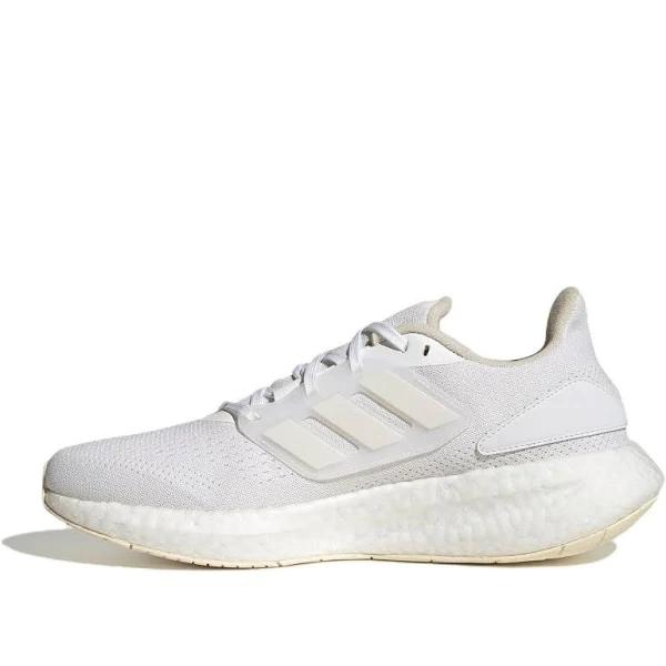 adidas-Pureboost 22 Shoes-Men-Cloud White / Zero Metalic / Ecru Tint-7