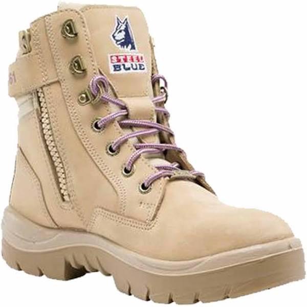 Ladies Southern Cross Zip Boot Sand / 9