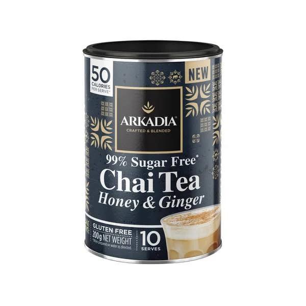 Arkadia 99% Sugar Free Honey & Ginger Chai Tea 200g