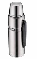 Thermos 4003.205.120 Vacuum Flask Stainless King Flask 1.2 Litre Stainless Steel Matte