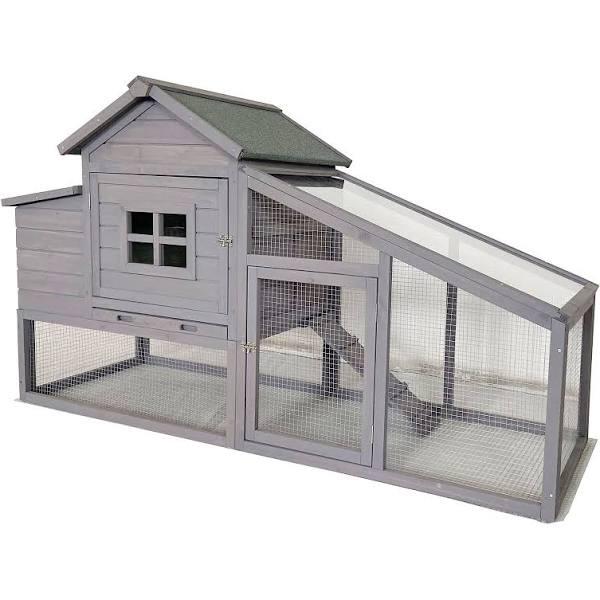 Flyline A-Frame Chicken Coop Hutch With Run