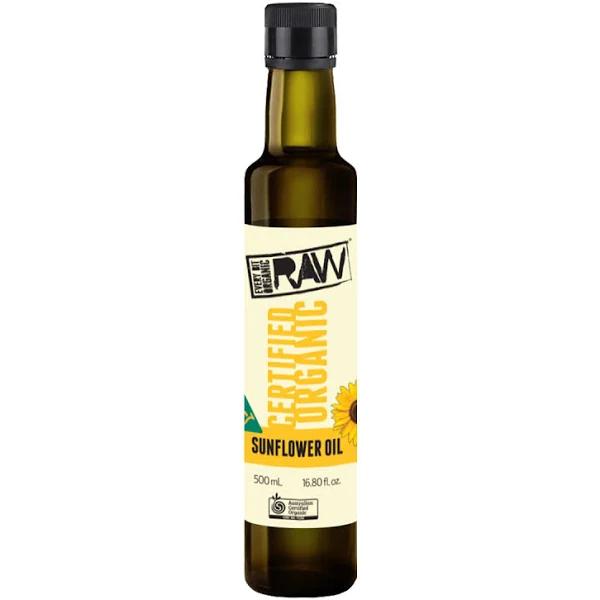 Every Bit Organic Raw Sunflower Oil 500ml