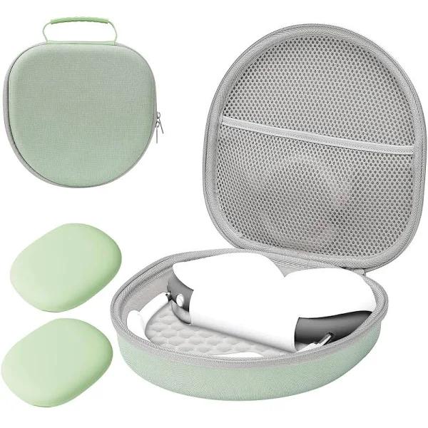 ProCase Hard Case For New Airpods Max, Travel Carrying Headphone Case With Silicone Earpad Cover & Mesh Pocket, Airpods Max Protective Portable