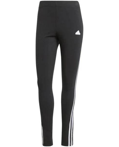 adidas-Future Icons 3-Stripes Leggings-Women-Black-XS